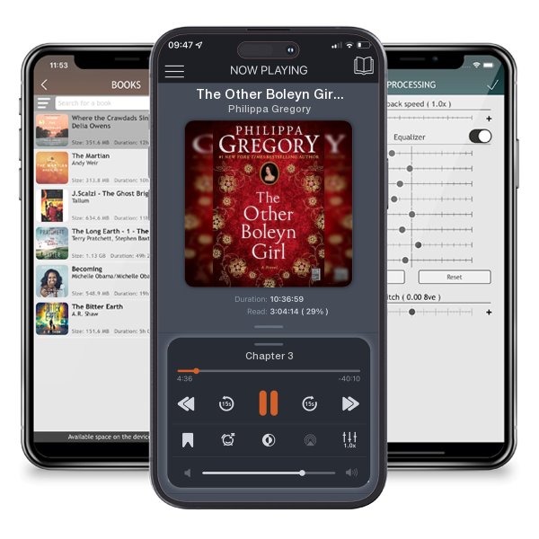 Download fo free audiobook The Other Boleyn Girl by Philippa Gregory and listen anywhere on your iOS devices in the ListenBook app.
