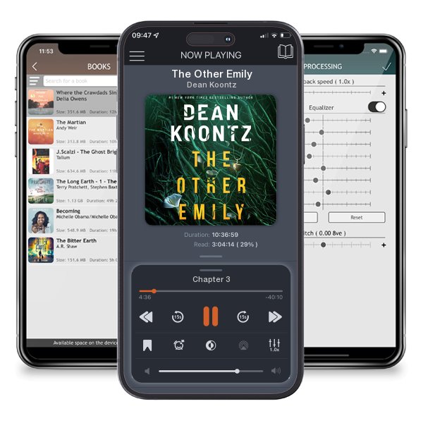 Download fo free audiobook The Other Emily by Dean Koontz and listen anywhere on your iOS devices in the ListenBook app.