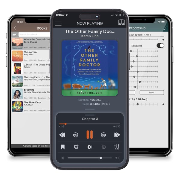 Download fo free audiobook The Other Family Doctor: A Veterinarian Explores What Animals... by Karen Fine and listen anywhere on your iOS devices in the ListenBook app.