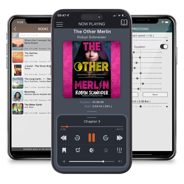 Download fo free audiobook The Other Merlin by Robyn Schneider and listen anywhere on your iOS devices in the ListenBook app.