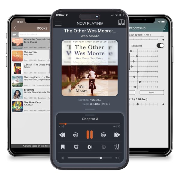 Download fo free audiobook The Other Wes Moore: One Name, Two Fates by Wes Moore and listen anywhere on your iOS devices in the ListenBook app.