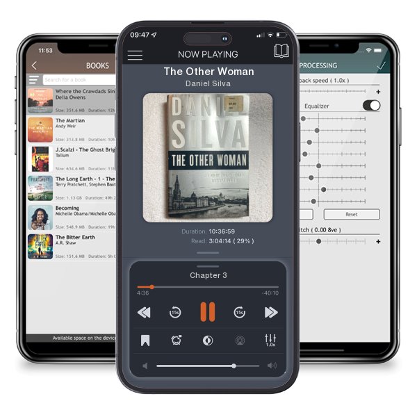 Download fo free audiobook The Other Woman by Daniel Silva and listen anywhere on your iOS devices in the ListenBook app.