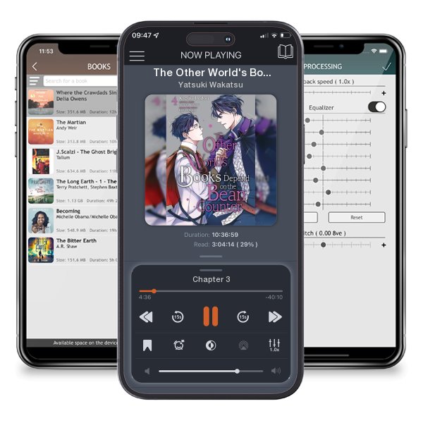 Download fo free audiobook The Other World's Books Depend on the Bean Counter, Vol. 4 by Yatsuki Wakatsu and listen anywhere on your iOS devices in the ListenBook app.