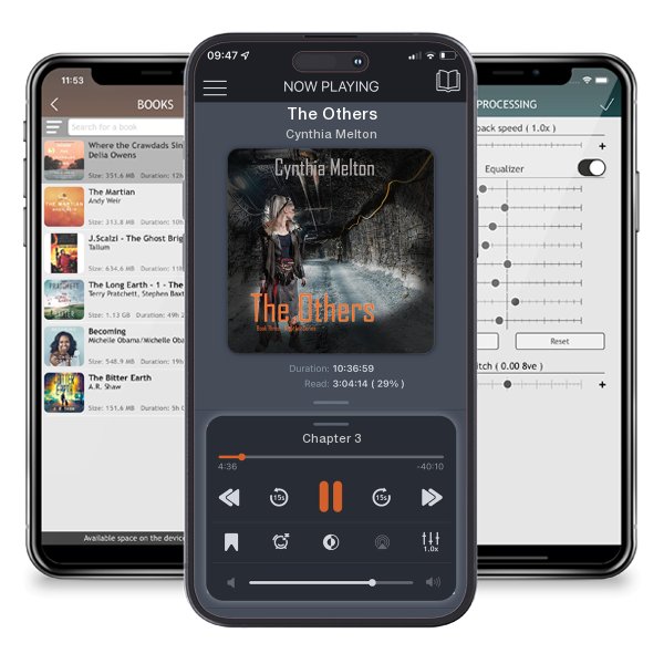 Download fo free audiobook The Others by Cynthia Melton and listen anywhere on your iOS devices in the ListenBook app.