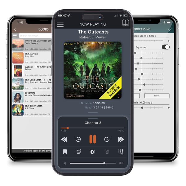 Download fo free audiobook The Outcasts by Robert J. Power and listen anywhere on your iOS devices in the ListenBook app.