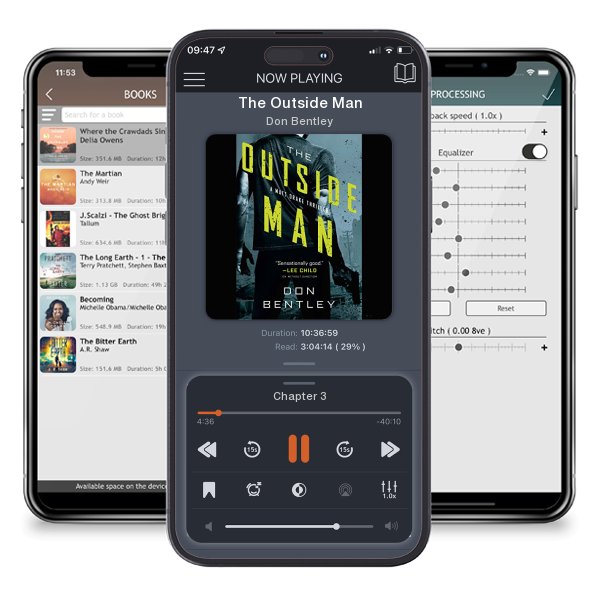 Download fo free audiobook The Outside Man by Don Bentley and listen anywhere on your iOS devices in the ListenBook app.