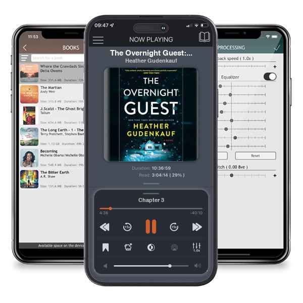 Download fo free audiobook The Overnight Guest: A Novel by Heather Gudenkauf and listen anywhere on your iOS devices in the ListenBook app.