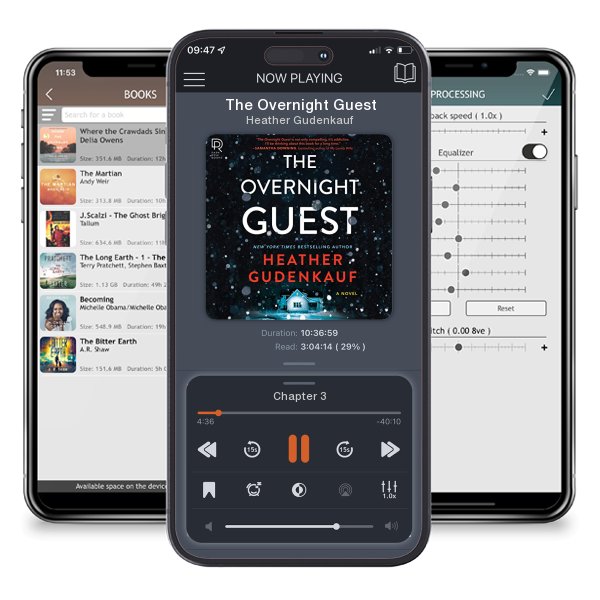 Download fo free audiobook The Overnight Guest by Heather Gudenkauf and listen anywhere on your iOS devices in the ListenBook app.