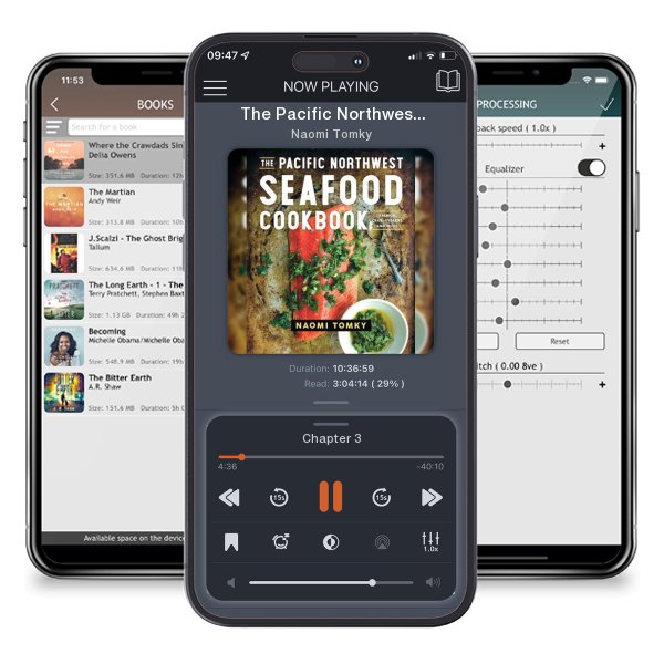 Download fo free audiobook The Pacific Northwest Seafood Cookbook: Salmon, Crab,... by Naomi Tomky and listen anywhere on your iOS devices in the ListenBook app.
