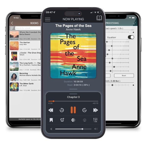 Download fo free audiobook The Pages of the Sea by Anne Hawk and listen anywhere on your iOS devices in the ListenBook app.