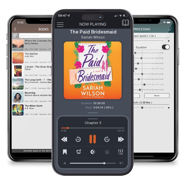 Download fo free audiobook The Paid Bridesmaid by Sariah Wilson and listen anywhere on your iOS devices in the ListenBook app.