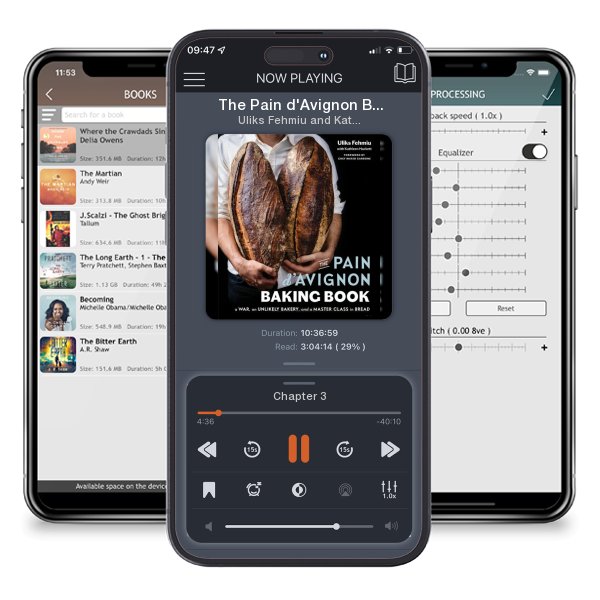 Download fo free audiobook The Pain d'Avignon Baking Book: A War, an Unlikely Bakery,... by Uliks Fehmiu and Kathleen Hackett and listen anywhere on your iOS devices in the ListenBook app.
