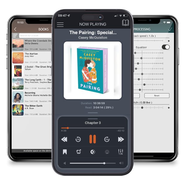 Download fo free audiobook The Pairing: Special 1st Edition by Casey McQuiston and listen anywhere on your iOS devices in the ListenBook app.