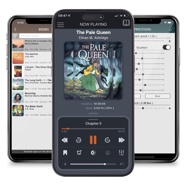 Download fo free audiobook The Pale Queen by Ethan M. Aldridge and listen anywhere on your iOS devices in the ListenBook app.