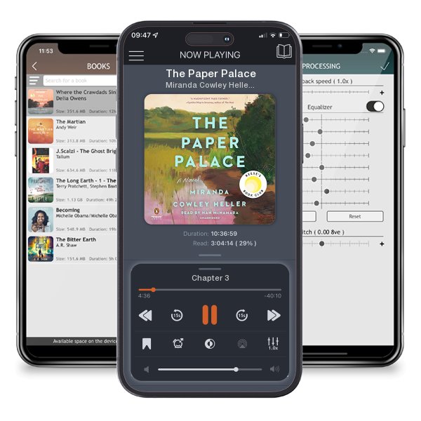Download fo free audiobook The Paper Palace by Miranda Cowley Heller and listen anywhere on your iOS devices in the ListenBook app.