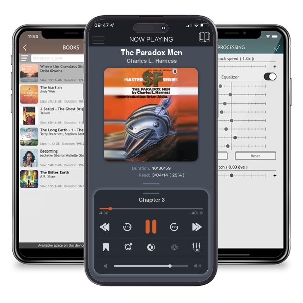 Download fo free audiobook The Paradox Men by Charles L. Harness and listen anywhere on your iOS devices in the ListenBook app.