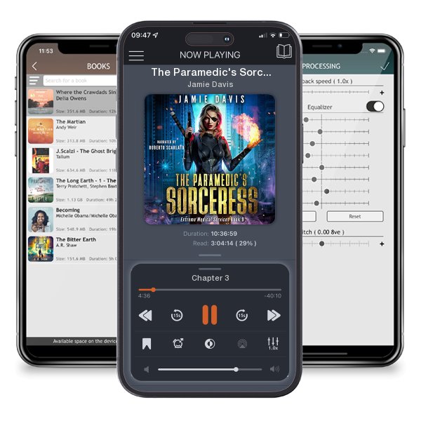 Download fo free audiobook The Paramedic's Sorceress by Jamie Davis and listen anywhere on your iOS devices in the ListenBook app.