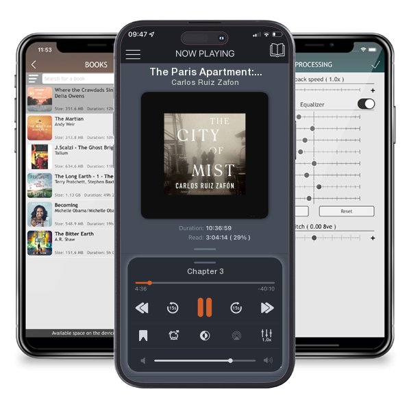 Download fo free audiobook The Paris Apartment: A Novel by Carlos Ruiz Zafon and listen anywhere on your iOS devices in the ListenBook app.