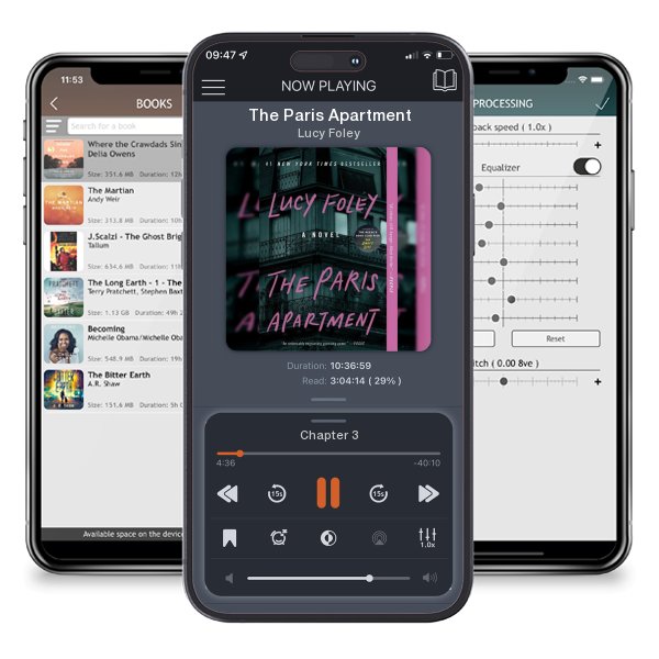 Download fo free audiobook The Paris Apartment by Lucy Foley and listen anywhere on your iOS devices in the ListenBook app.