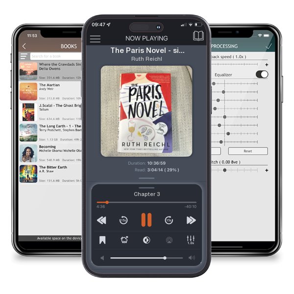 Download fo free audiobook The Paris Novel - signed copy by Ruth Reichl and listen anywhere on your iOS devices in the ListenBook app.