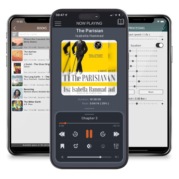Download fo free audiobook The Parisian by Isabella Hammad and listen anywhere on your iOS devices in the ListenBook app.