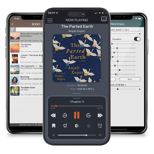 Download fo free audiobook The Parted Earth by Anjali Enjeti and listen anywhere on your iOS devices in the ListenBook app.