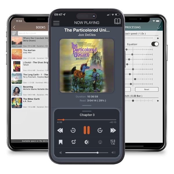 Download fo free audiobook The Particolored Unicorn by Jon DeCles and listen anywhere on your iOS devices in the ListenBook app.