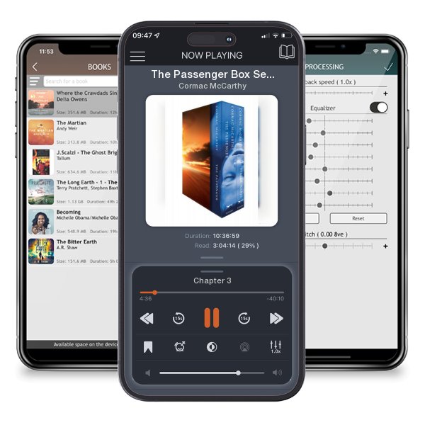 Download fo free audiobook The Passenger Box Set: The Passenger, Stella Maris by Cormac McCarthy and listen anywhere on your iOS devices in the ListenBook app.