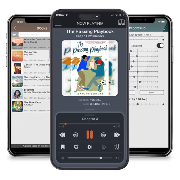 Download fo free audiobook The Passing Playbook by Isaac Fitzsimons and listen anywhere on your iOS devices in the ListenBook app.