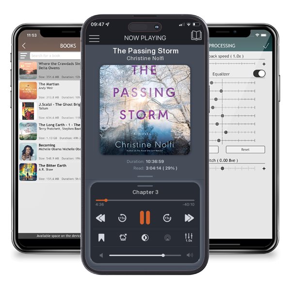 Download fo free audiobook The Passing Storm by Christine Nolfi and listen anywhere on your iOS devices in the ListenBook app.