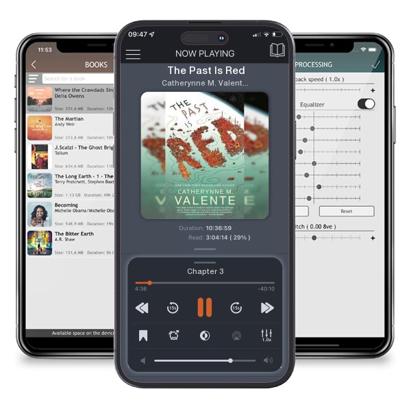 Download fo free audiobook The Past Is Red by Catherynne M. Valente and listen anywhere on your iOS devices in the ListenBook app.