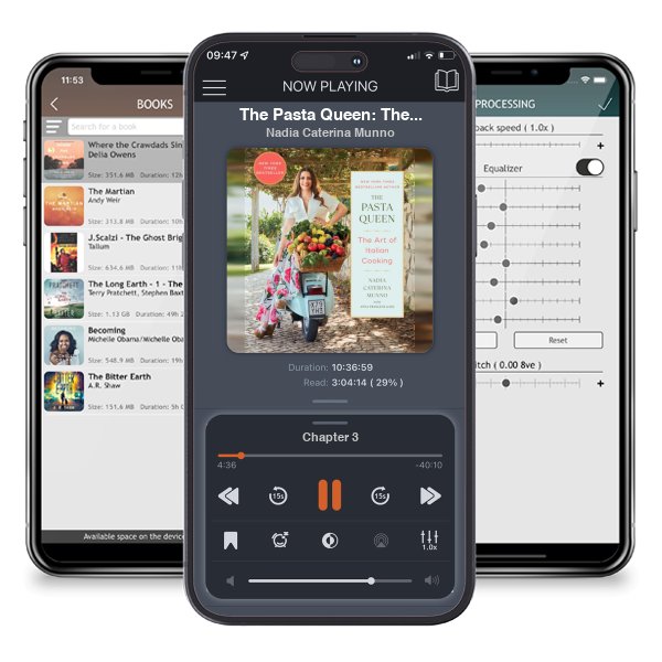 Download fo free audiobook The Pasta Queen: The Art of Italian Cooking by Nadia Caterina Munno and listen anywhere on your iOS devices in the ListenBook app.