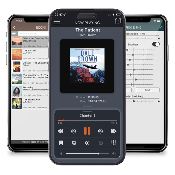 Download fo free audiobook The Patient by Dale Brown and listen anywhere on your iOS devices in the ListenBook app.
