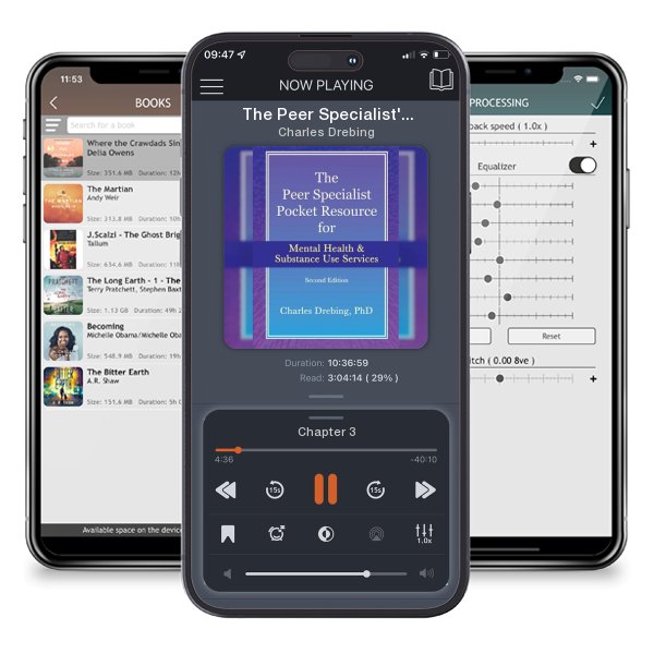 Download fo free audiobook The Peer Specialist's pocket resource for mental health and substance use services second edition by Charles Drebing and listen anywhere on your iOS devices in the ListenBook app.