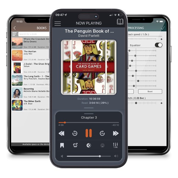 Download fo free audiobook The Penguin Book of Card Games: Everything You Need to Know... by David Parlett and listen anywhere on your iOS devices in the ListenBook app.
