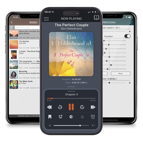 Download fo free audiobook The Perfect Couple by Elin Hilderbrand and listen anywhere on your iOS devices in the ListenBook app.