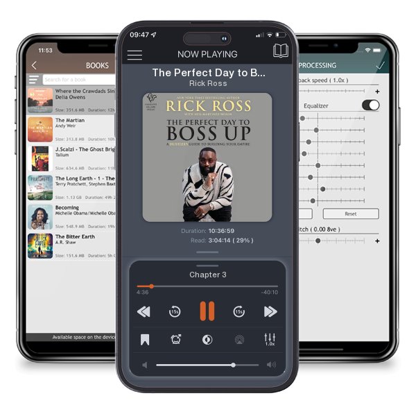 Download fo free audiobook The Perfect Day to Boss Up by Rick Ross and listen anywhere on your iOS devices in the ListenBook app.