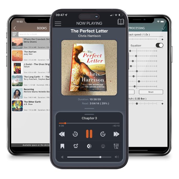 Download fo free audiobook The Perfect Letter by Chris Harrison and listen anywhere on your iOS devices in the ListenBook app.