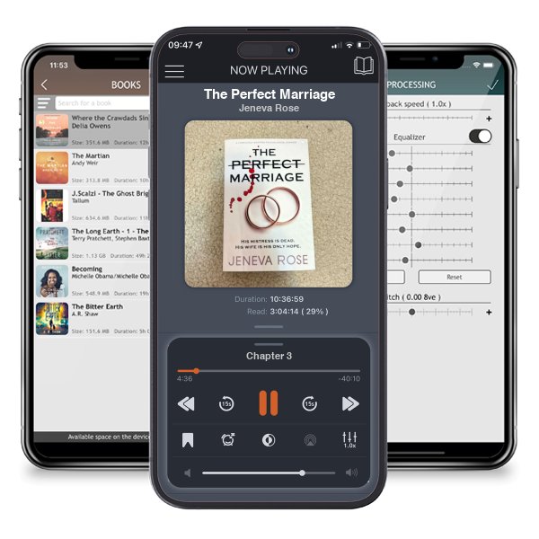 Download fo free audiobook The Perfect Marriage by Jeneva Rose and listen anywhere on your iOS devices in the ListenBook app.