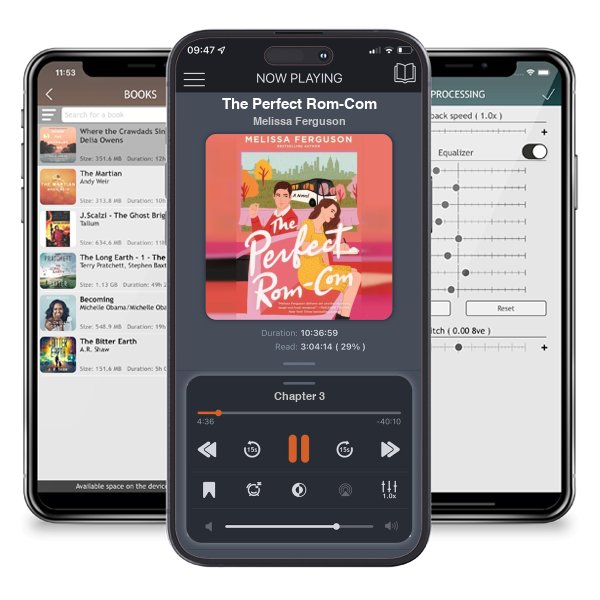 Download fo free audiobook The Perfect Rom-Com by Melissa Ferguson and listen anywhere on your iOS devices in the ListenBook app.