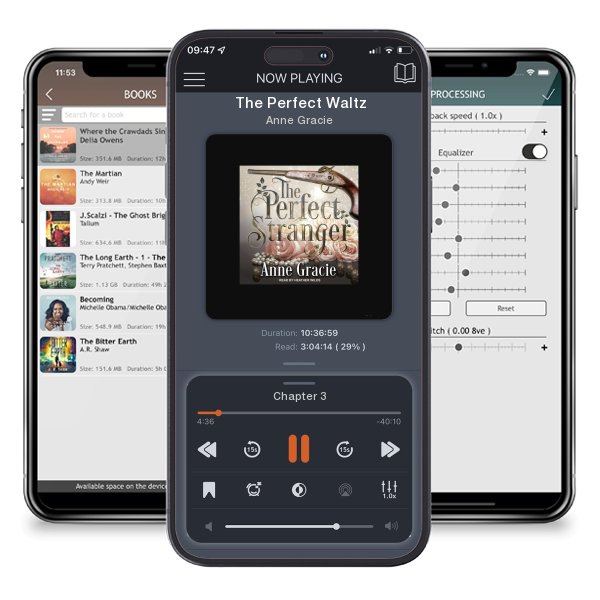 Download fo free audiobook The Perfect Waltz by Anne Gracie and listen anywhere on your iOS devices in the ListenBook app.