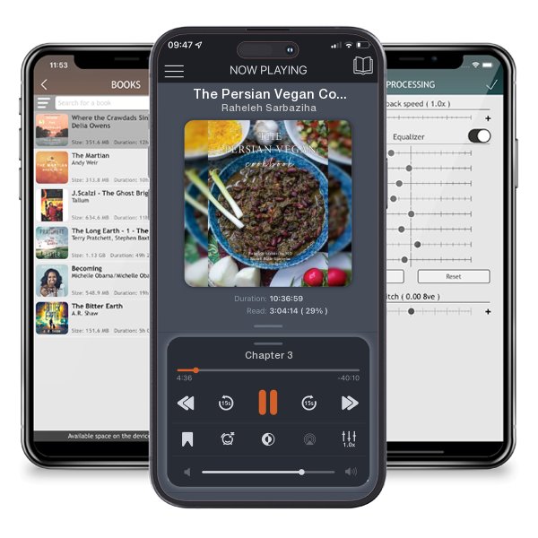 Download fo free audiobook The Persian Vegan Cookbook by Raheleh Sarbaziha and listen anywhere on your iOS devices in the ListenBook app.