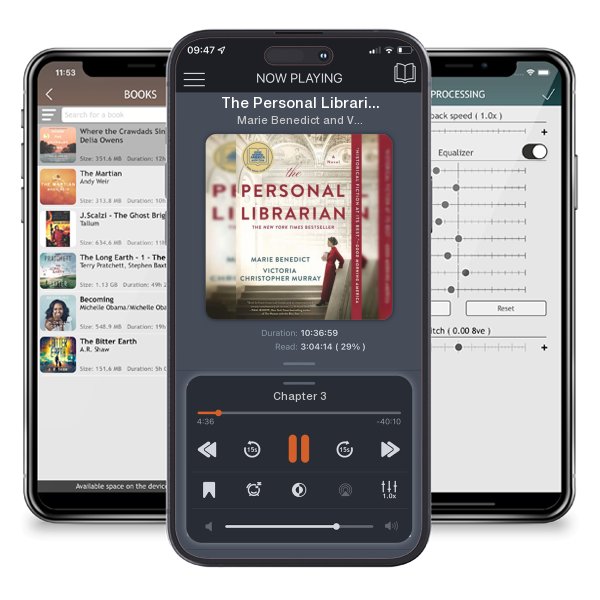 Download fo free audiobook The Personal Librarian by Marie Benedict and Victoria Christopher Murray and listen anywhere on your iOS devices in the ListenBook app.