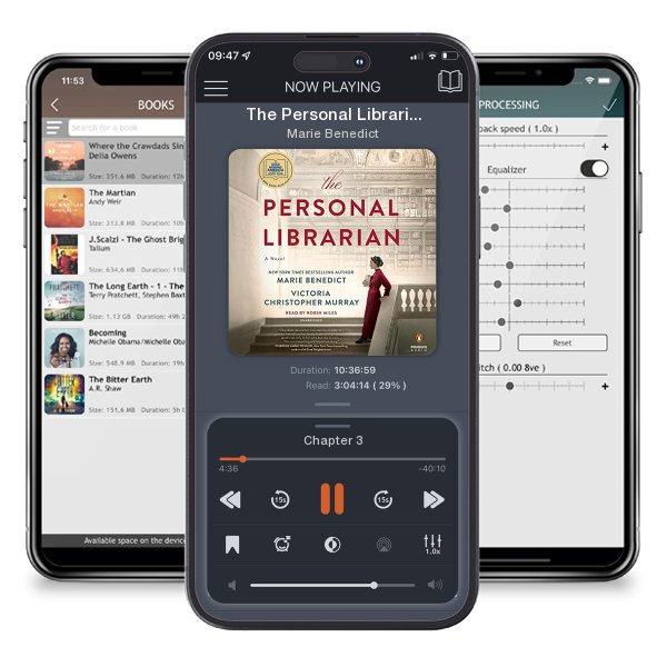 Download fo free audiobook The Personal Librarian by Marie Benedict and listen anywhere on your iOS devices in the ListenBook app.