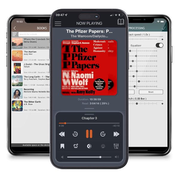 Download fo free audiobook The Pfizer Papers: Pfizer's Crimes Against Humanity by The Warroom/Dailyclout Pfizer Documents and listen anywhere on your iOS devices in the ListenBook app.