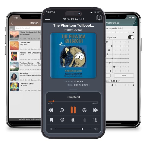 Download fo free audiobook The Phantom Tollbooth by Norton Juster and listen anywhere on your iOS devices in the ListenBook app.