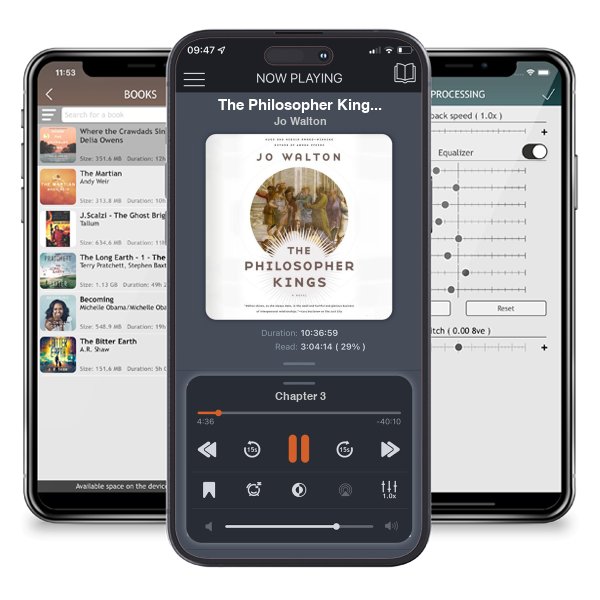 Download fo free audiobook The Philosopher Kings by Jo Walton and listen anywhere on your iOS devices in the ListenBook app.