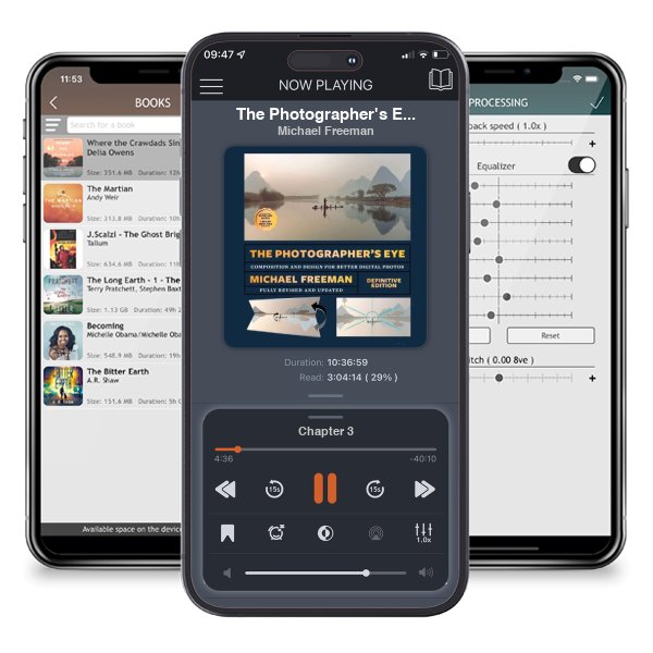 Download fo free audiobook The Photographer\'s Eye (Definitive Edition): Composition and Design for Better Photos by Michael Freeman and listen anywhere on your iOS devices in the ListenBook app.