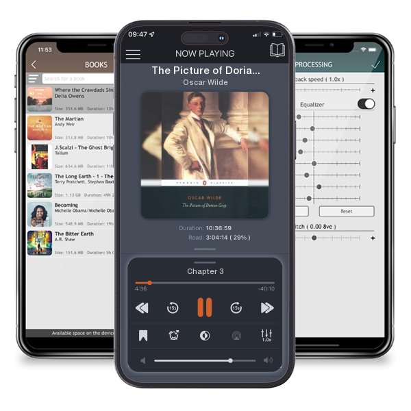 Download fo free audiobook The Picture of Dorian Gray by Oscar Wilde and listen anywhere on your iOS devices in the ListenBook app.