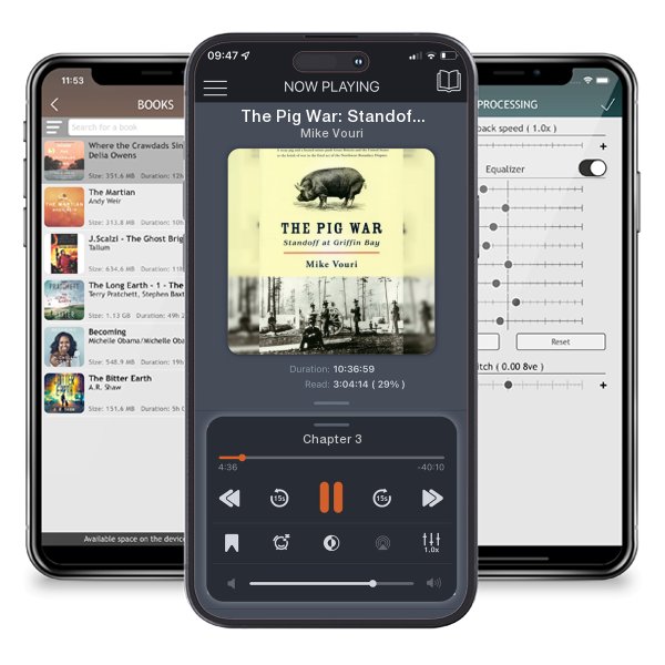 Download fo free audiobook The Pig War: Standoff at Griffin Bay by Mike Vouri and listen anywhere on your iOS devices in the ListenBook app.